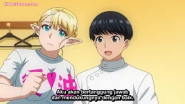 Elf-san wa Yaserarenai Episode 12 Subtitle Indonesia